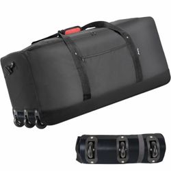 Brand New Foldable Rolling Duffle Bag 120L (still sealed in box !)