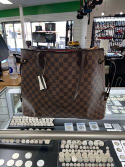 Louis Vuitton Neverfull Tote Brown Damier Ebene
