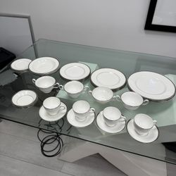 Wedgwood Bone China, Made In England - Carlyn Dinner Set.  $398 OBO