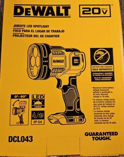 DeWalt 20V Spotlight