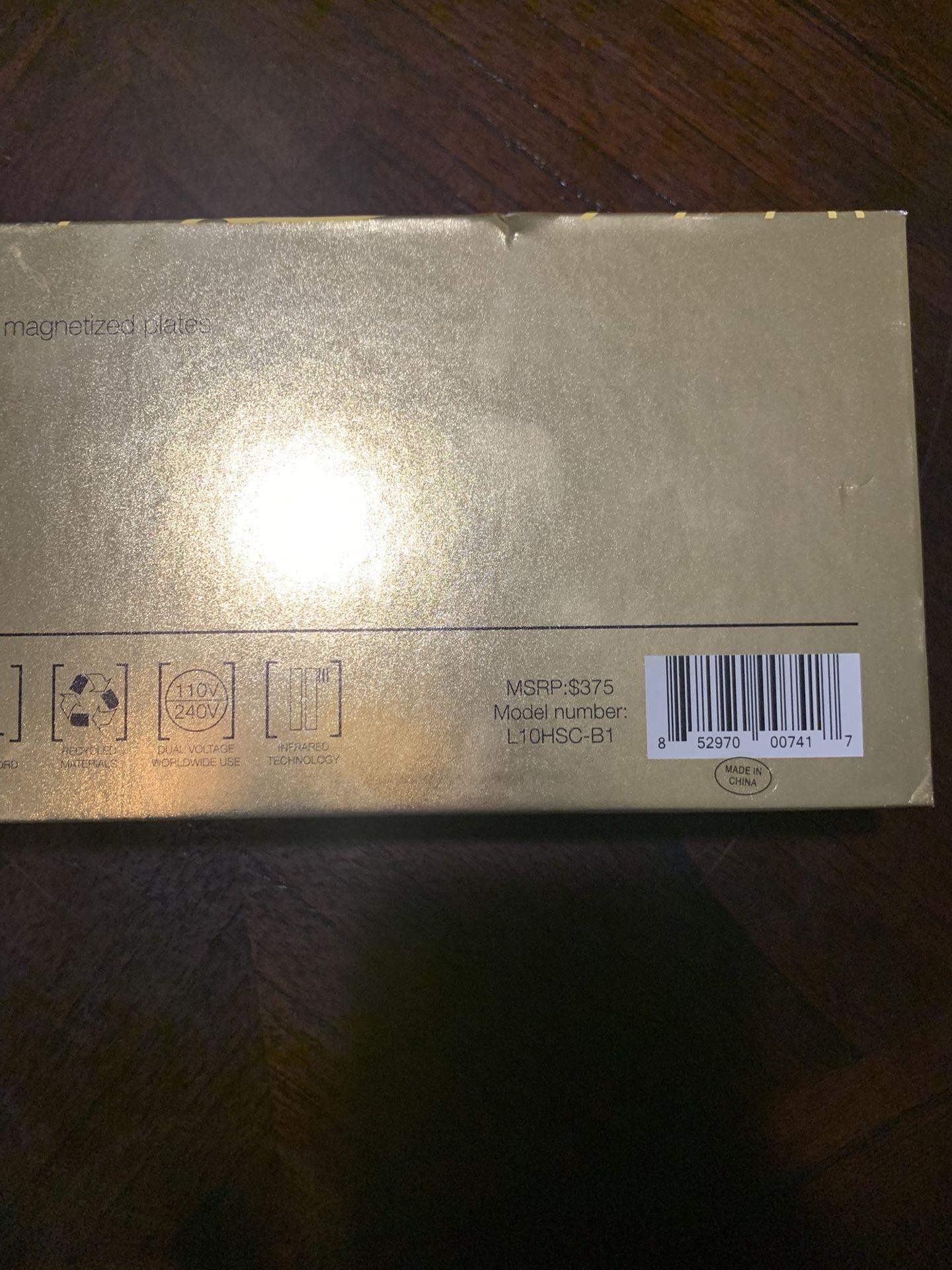 Soleil ceramic flat iron