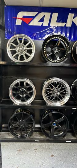 COMPACT CAR WHEELS AND TIRES $40 DOWN