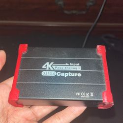 Mirabox USB3.0 HDMI Video Capture Card for Nintendo Switch, 1080P 60FPS HD Game Capture Device Cam Link With HDMI Passthrough Work with DSLR Xbox PS4 