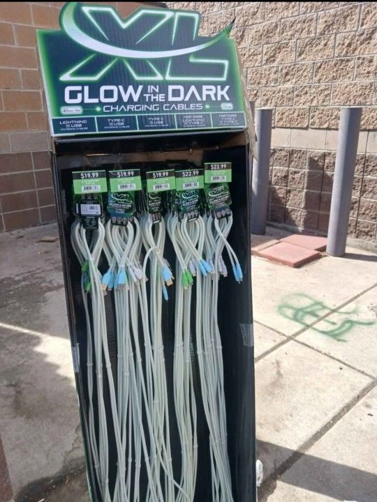 New glow in the dark charger