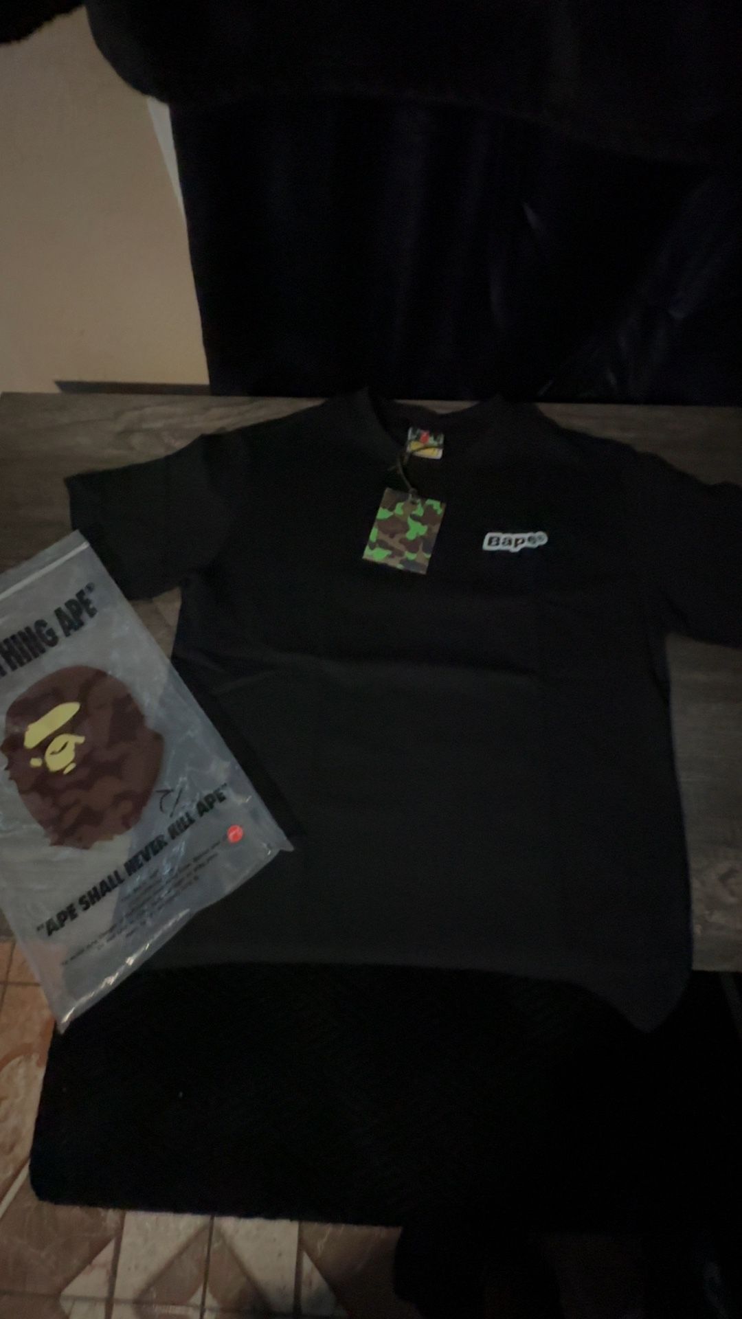 Bape Shirt Brand New Never Wore Size:L