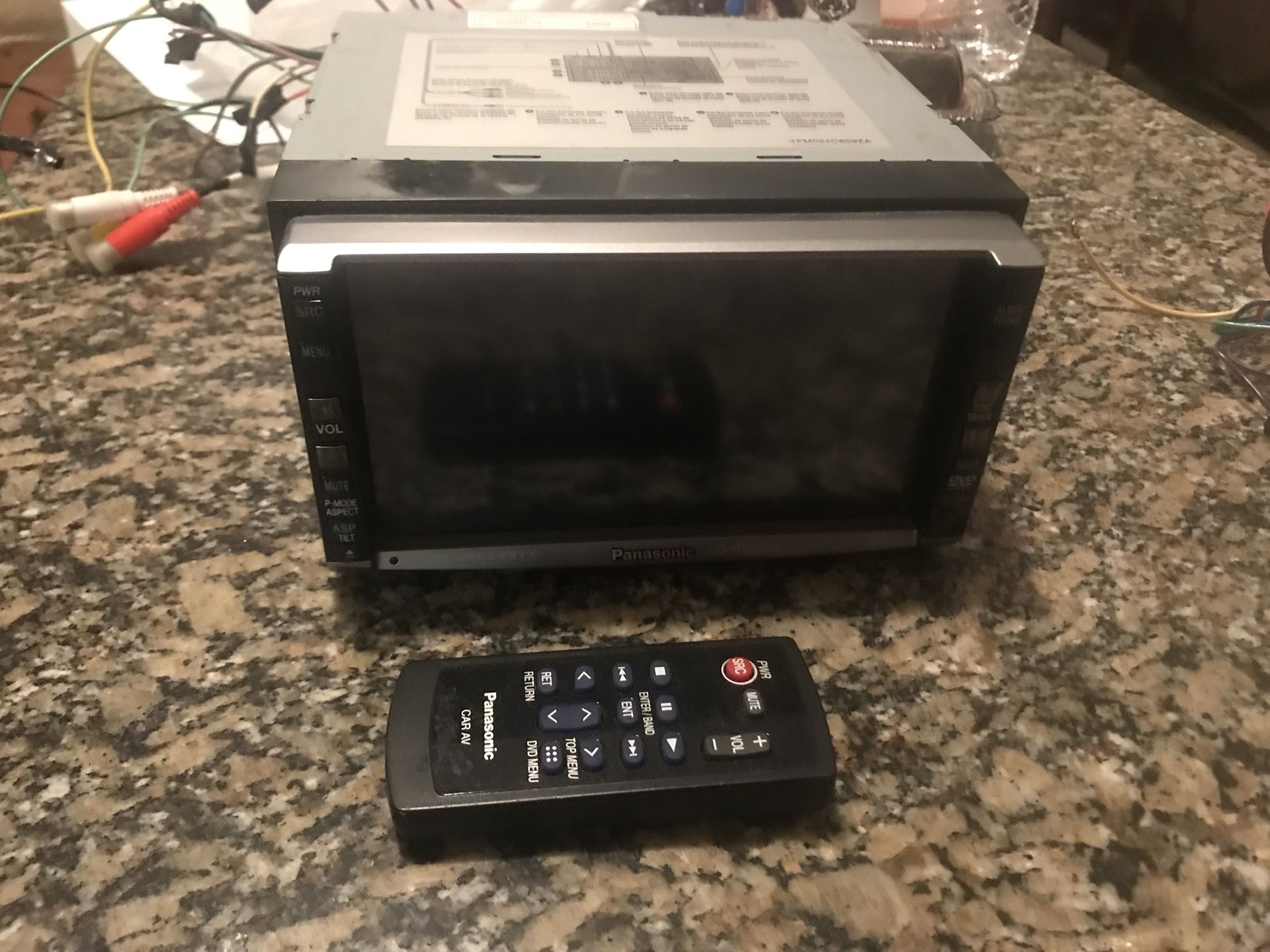 Panasonic CQ-VD6503U DVD/CD double din stereo