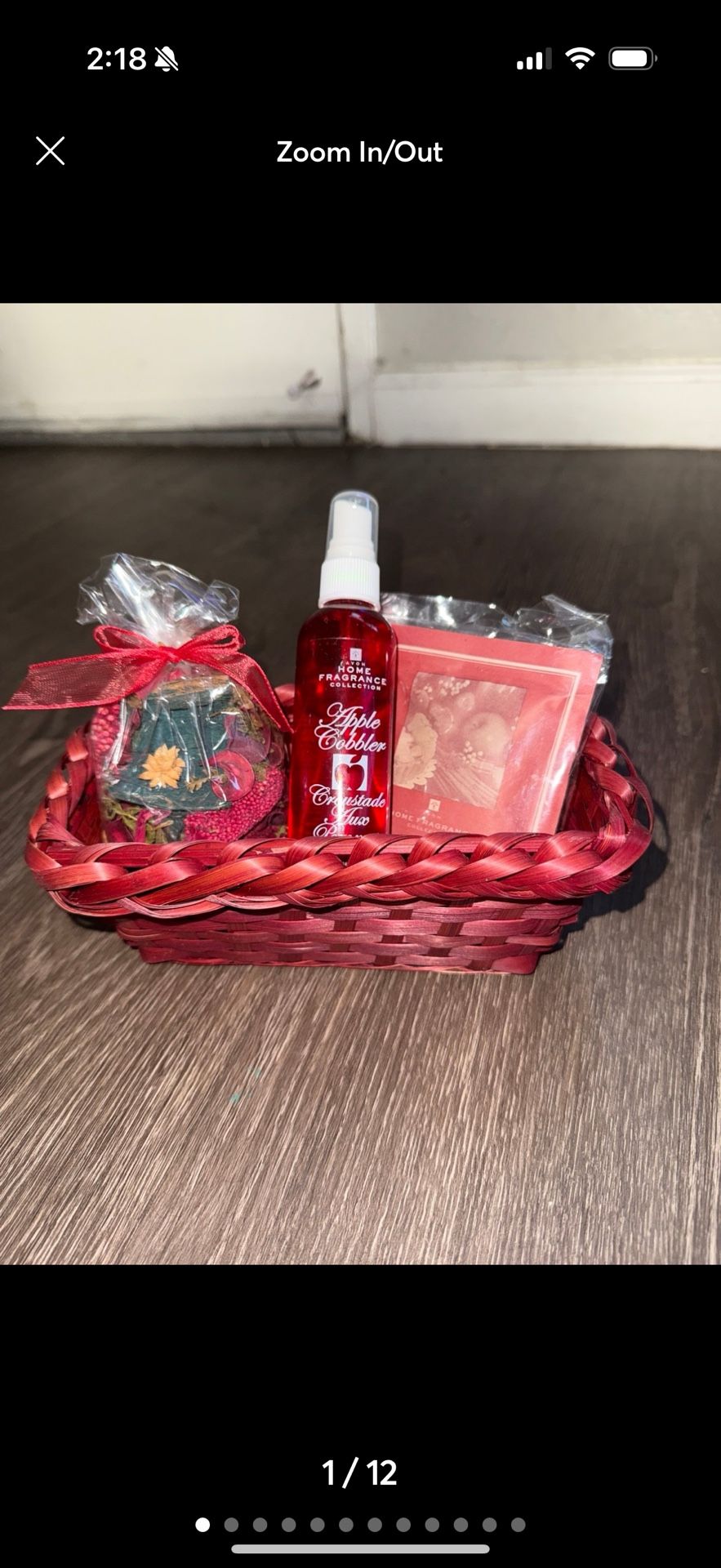 Avon Home Fragrance Apple Cobbler Gift Set