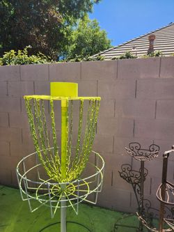 ** Disc Golf Basket – Portable Metal Practice Target**