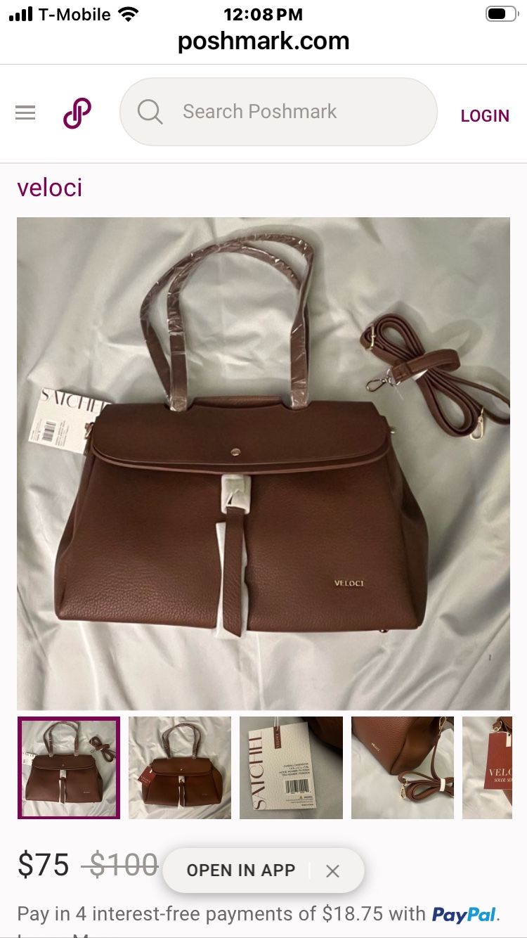 VELOCI SOLEIL SERIES Brown Bag