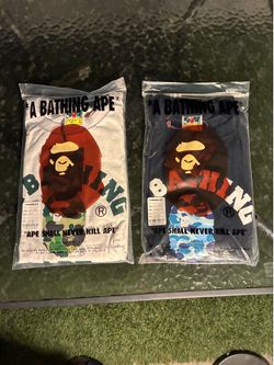 Bape tees large