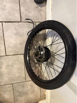 Fiido x 20” e-bike wheels rear motor hub and front wheel