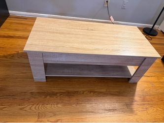 Center table foldable top