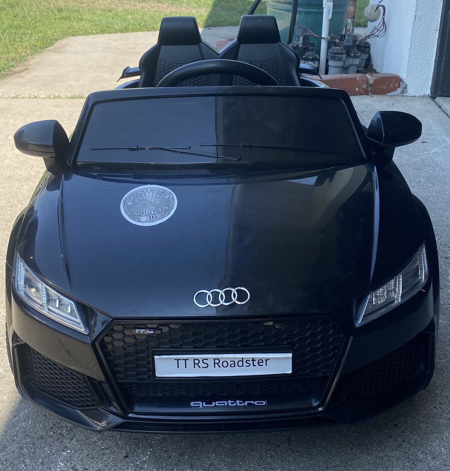 Audi TT RS Ride On Car