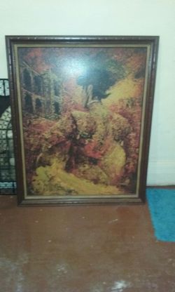 Hand painted art