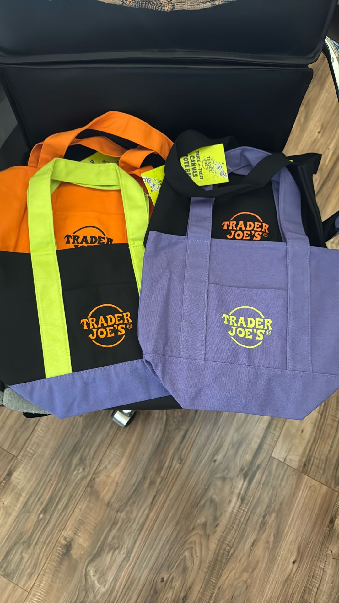 Trader joes Halloween Mini Totes