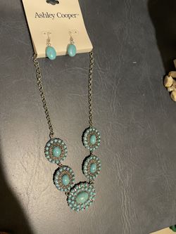 Necklace And Earrings Set Brand New