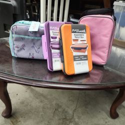 Lunch Bags And Pencil Box
