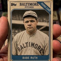 Babe Ruth Baseball Card
