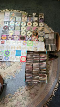 HUGE! Collection Lot Of MUSIC CDS Large Lot Of Rock Classic Rock Most Like New Clean Daytona Beach ⛱