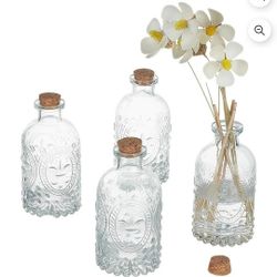 Glass Decorative Bottles 