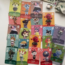 Animal Crossing Amiibo Cards 