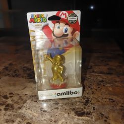 Nintendo Gold Mario Amiibo