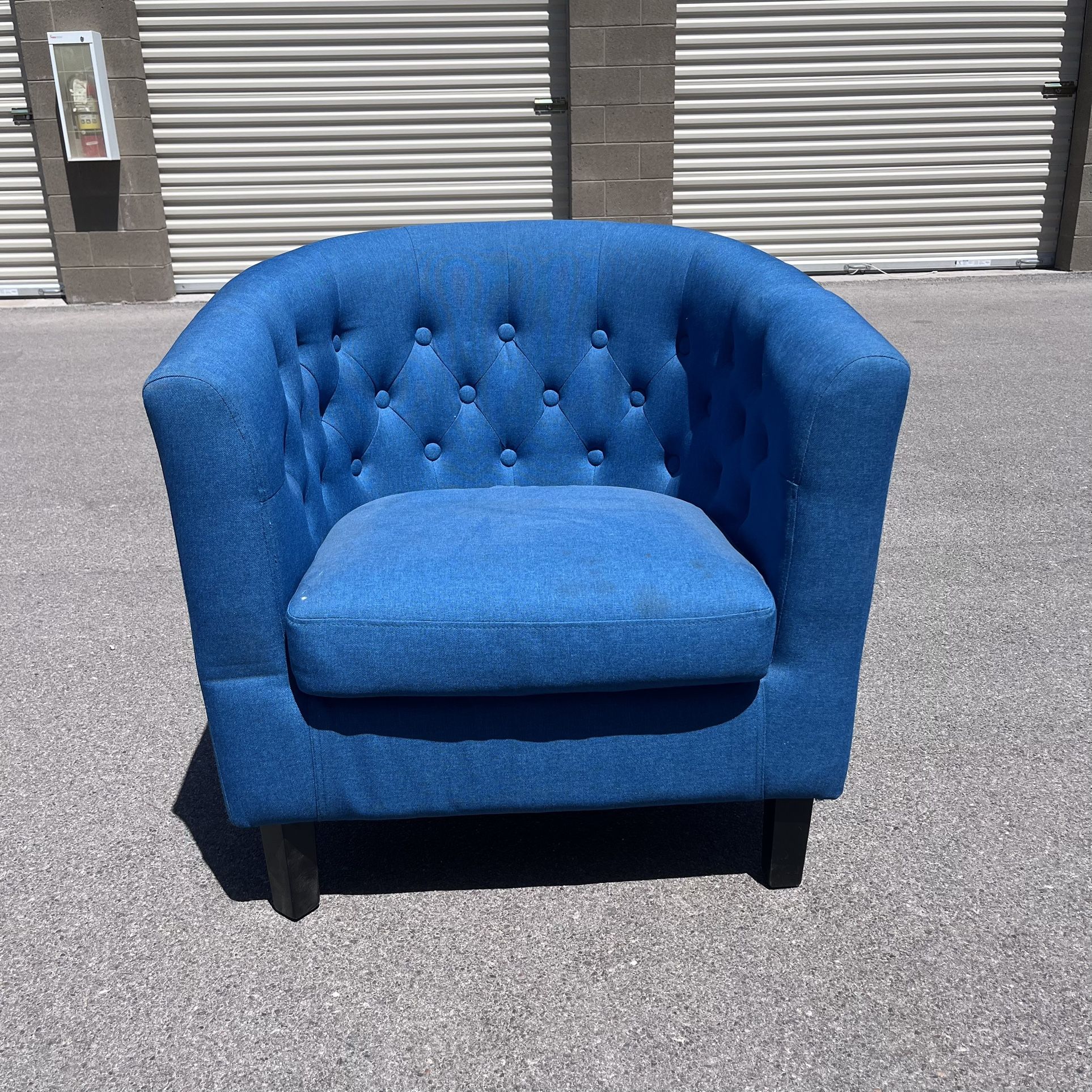 2 Blue/ Teal Accent Chairs