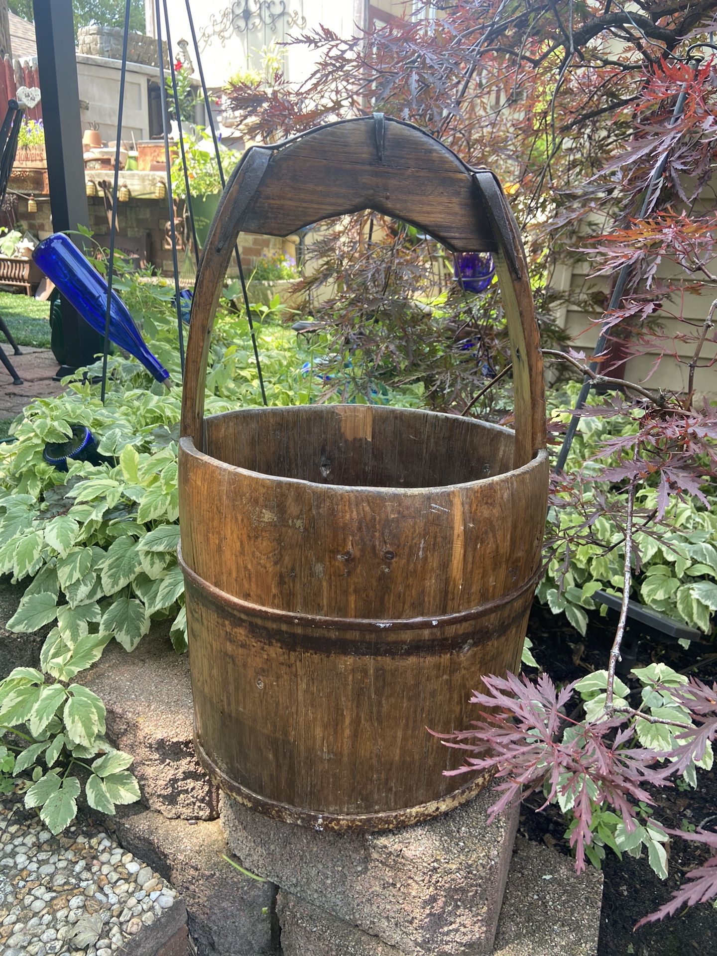 Antique Japanese Water Bucket