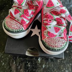 One-in-a-melon Birthday Themed Converse! 