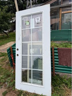 French double door