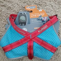 Kurgo On Trail Run-Lite Vest, Size L