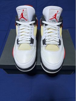 Jordan 4 Retro Red Cement 2023 Size 10.5