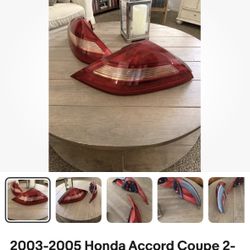Honda Accord Tail Lights 
