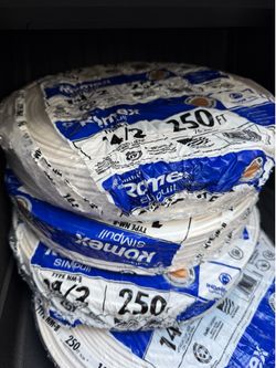 Electrical Wire ROMEX 14/2 rolls of 250ft