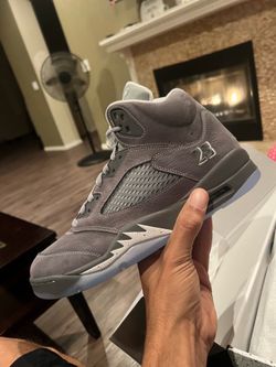 Jordan 5 wolf grey