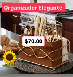 Especial $70.00 Organizador de Cubiertos Y Servilletas Elegante  Princess House Ventas Finales
