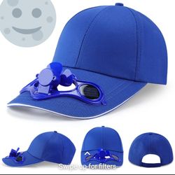 Summer Sun Cap With Fan
