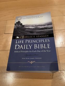 Life Principles Charles Stanley & Daily Devotion