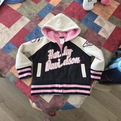 HARLEY DAVIDSON COAT SZ 2T LITTLE KIDS SEE DESCRIPTION 