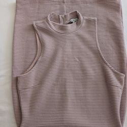 Pink Dress and Skirt