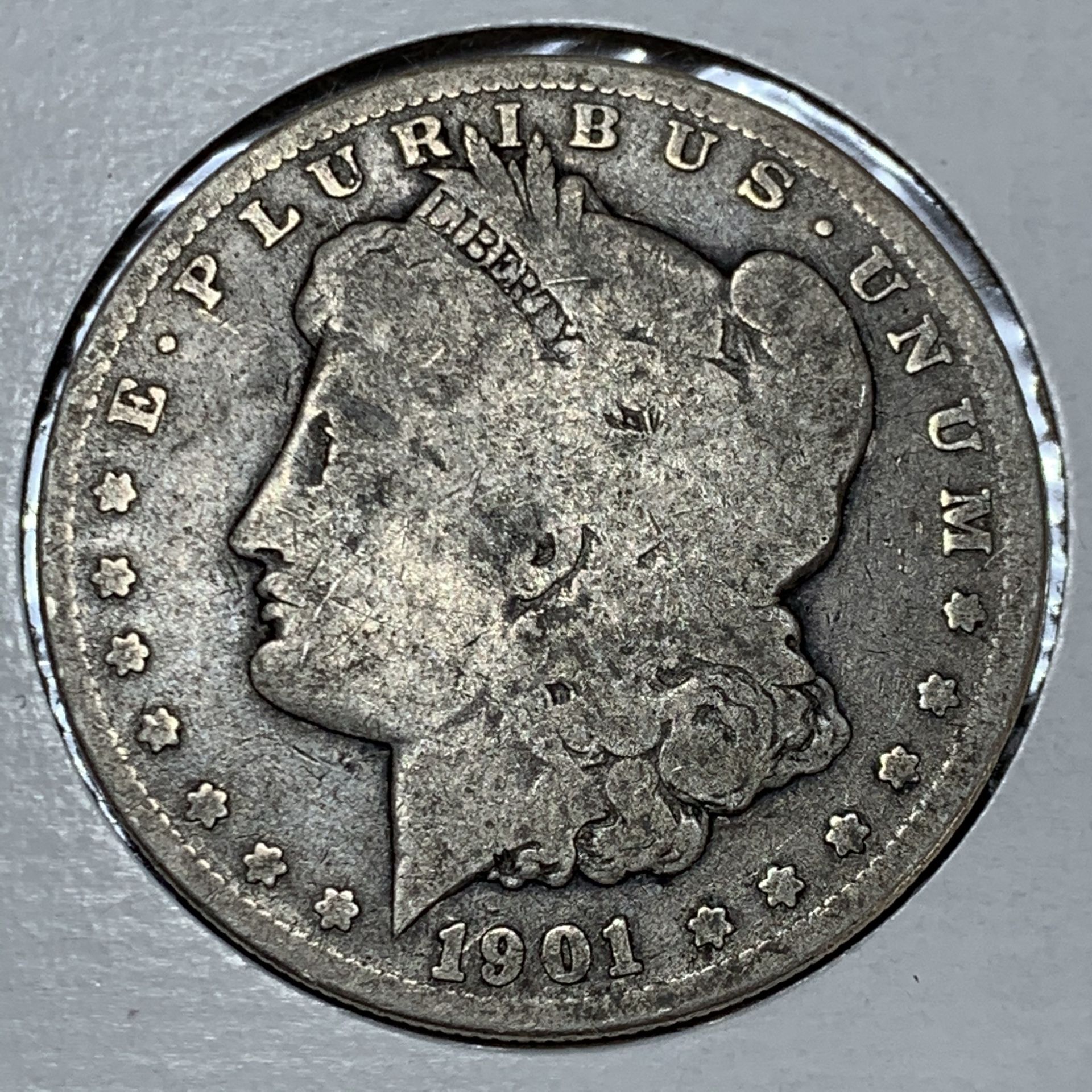 1901 O Morgan Silver Dollar