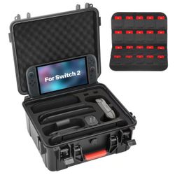 Nintendo Switch 2 Game System Hard Heavy Duty Carrying and Storage Case