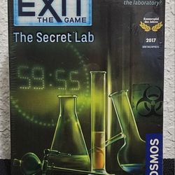 EXIT: The Game The Secret Lab 2017 Level 3.5 Kosmos NEW Sealed (Small Tear Back)