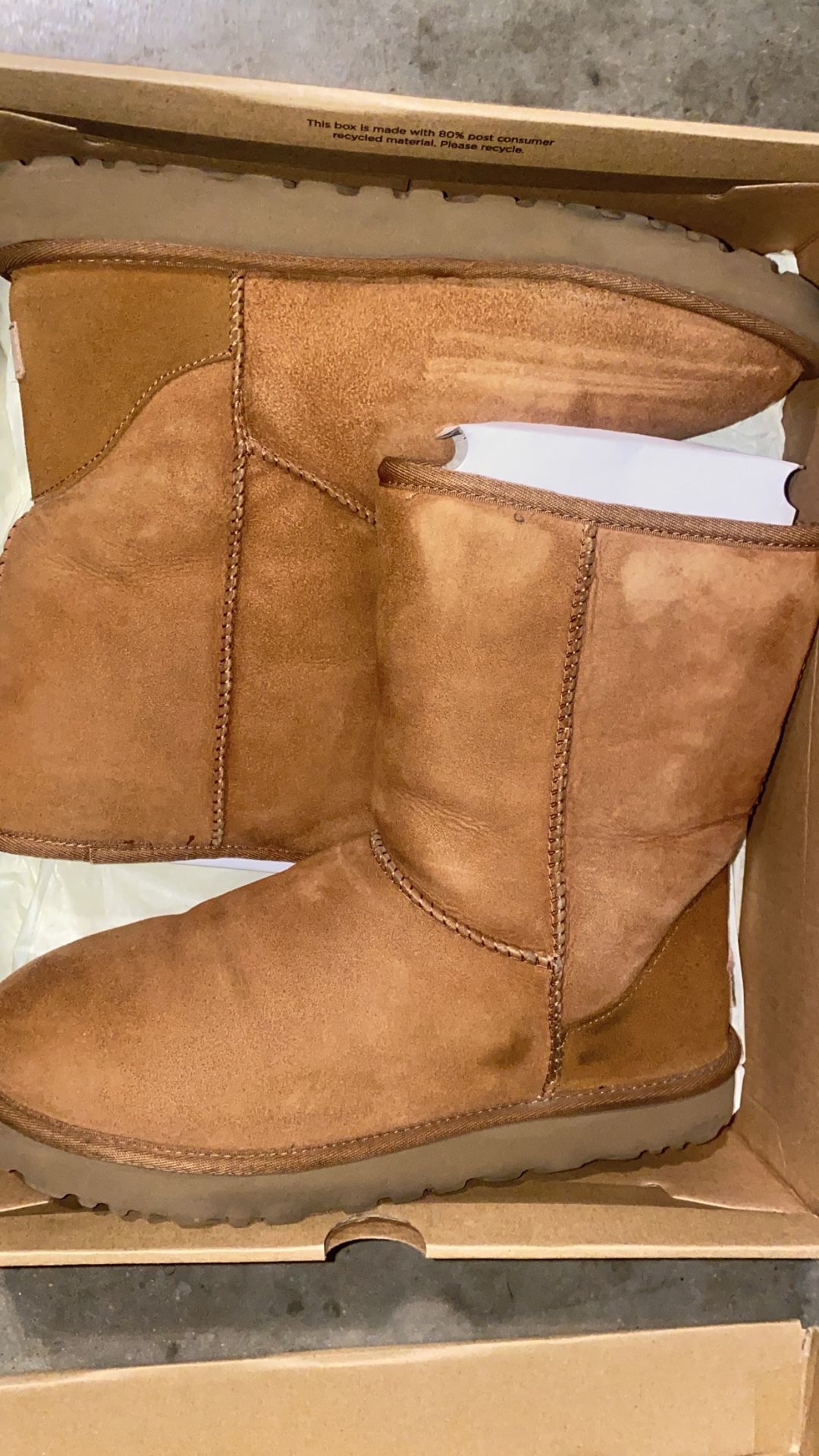 Uggs Classic Short Brown Boots (Size 12)