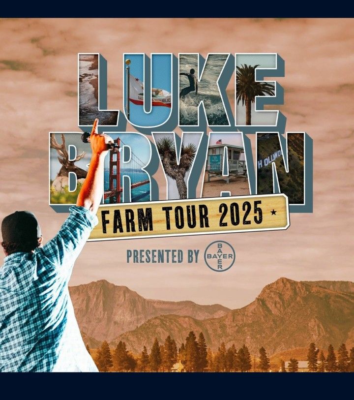 3 Luke Bryan Tickets GA