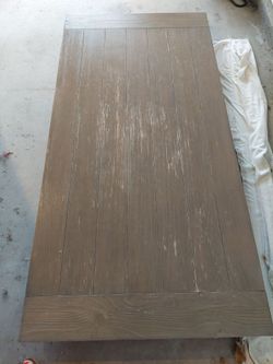 Free table! Target gray wooden table