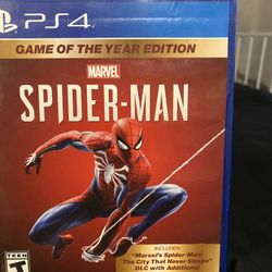 Spider-Man Game Of The Year Edition PS4