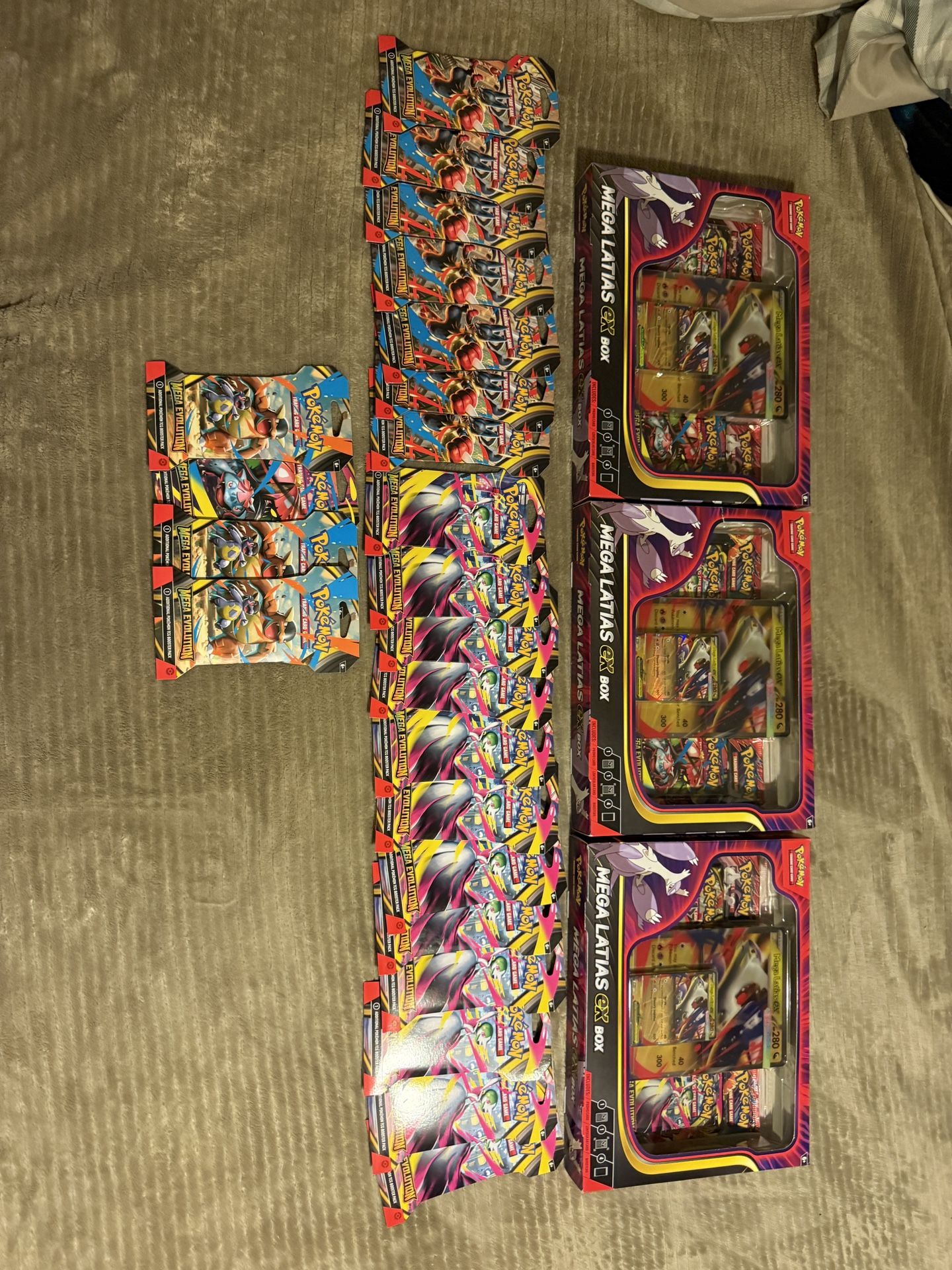 Pokemon Mega Evolution Packs – Mega Latias EX Boxes & Sleeved Boosters