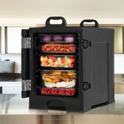 Loading Insulated Food Pan Carrier 5 Food Pan Capacity Food Warmer