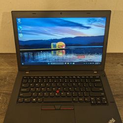 ThinkPad Laptop with Dock